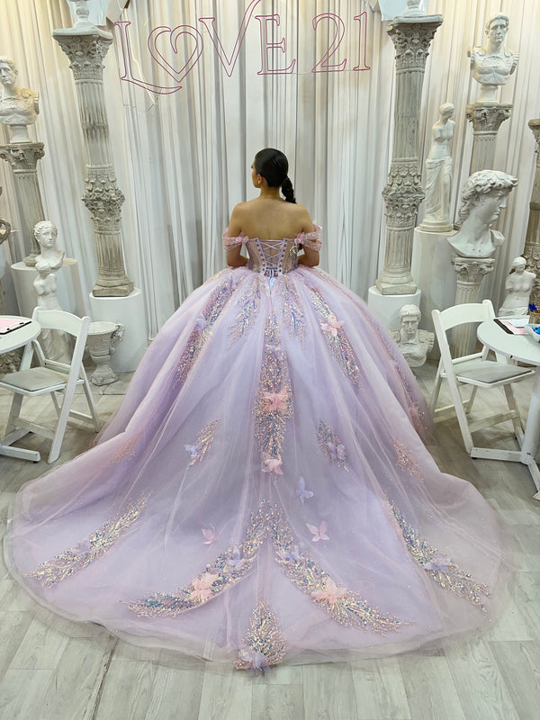 Lovely15 by Love21 Lv539 — vestido de XV años en Moroleón — Boutique Moroleón