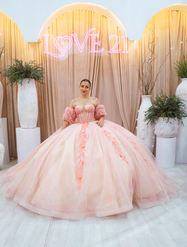 Lovely15 LV521 — vestido de XV años en Moroleón — Boutique Moroleón