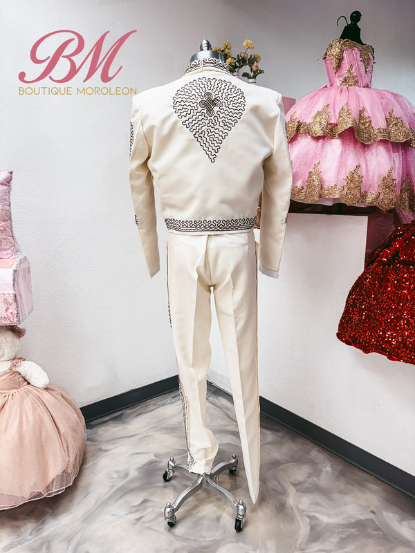 Charro Casual Ivory — traje de charro en Moroleón, Guanajuato — Boutique Moroleón