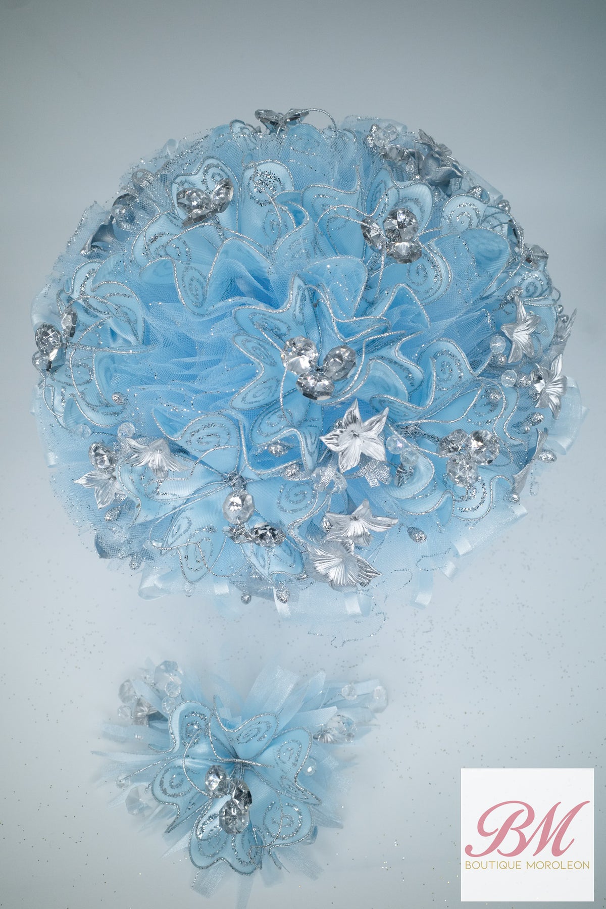 Quinceañera Ramo Baby Blue