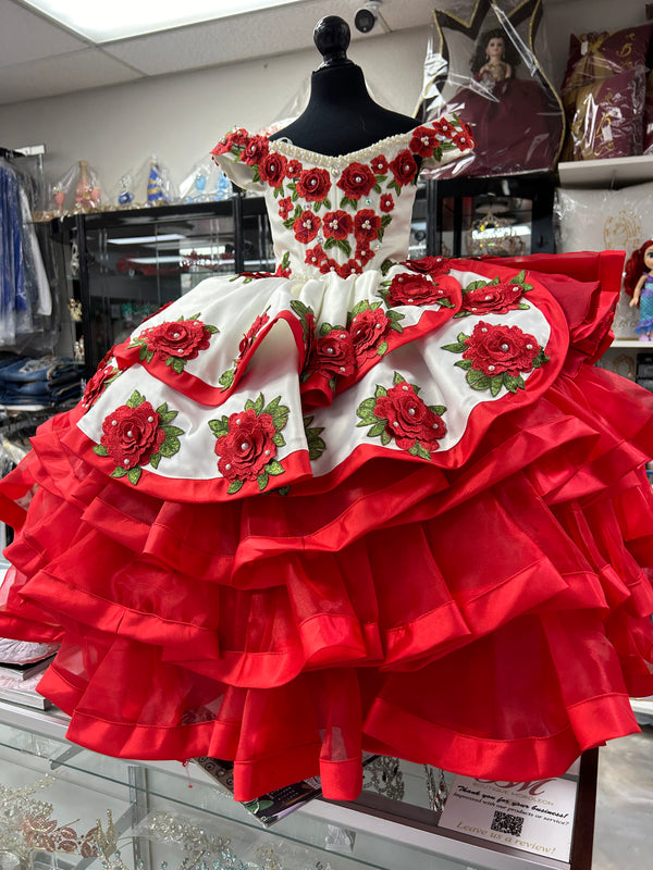Mini Charro Quince Vestido — girls quinceañera dress at Boutique Moroleón Sacramento